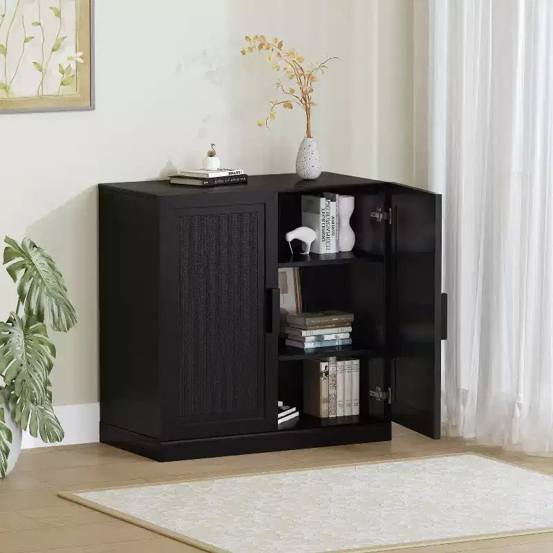 Credenza e Madia Impilabili in Legno Massello