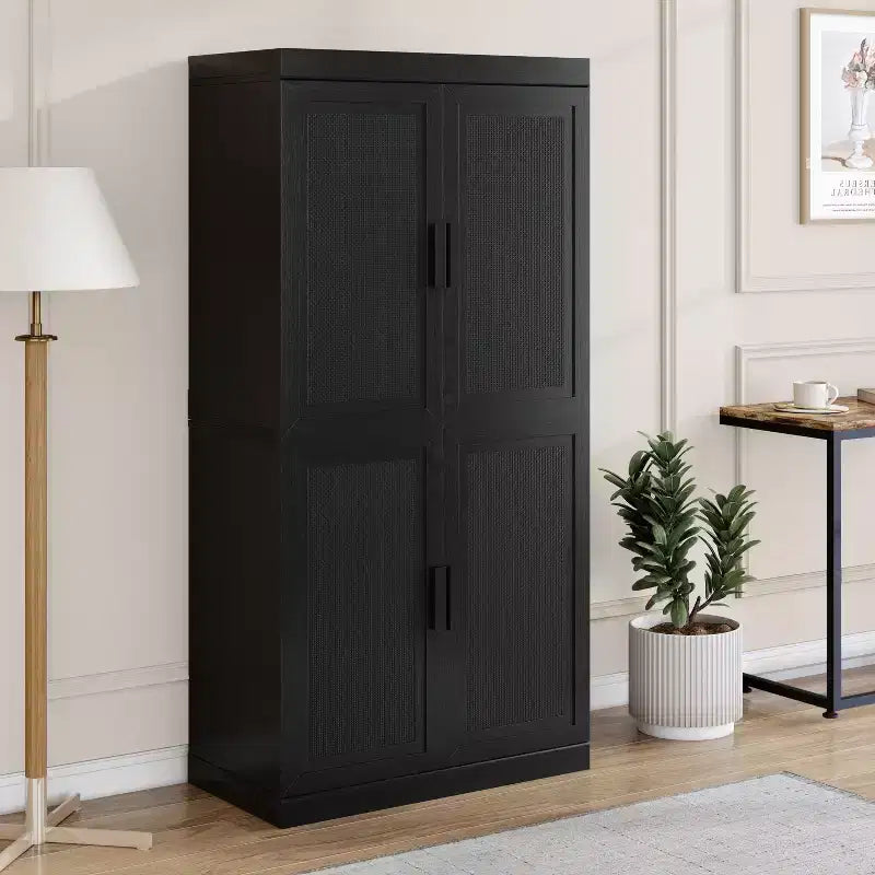 Credenza e Madia Impilabili in Legno Massello