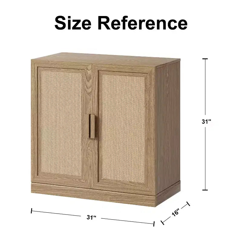 Credenza e Madia Impilabili in Legno Massello