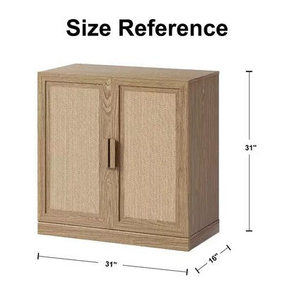 Credenza e Madia Impilabili in Legno Massello